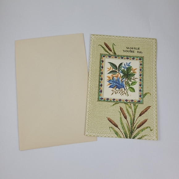 Vintage Greeting Card "Get well Soon" set of 15 - Picture 2 of 11